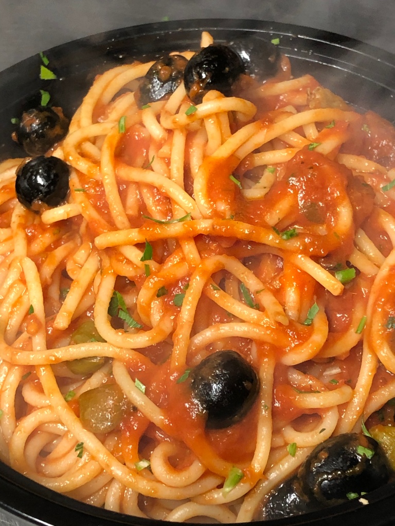 Spaghetti Putanesca £8.75